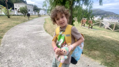 Diego tiene 5 a�os y padece el s�ndrome de Usher