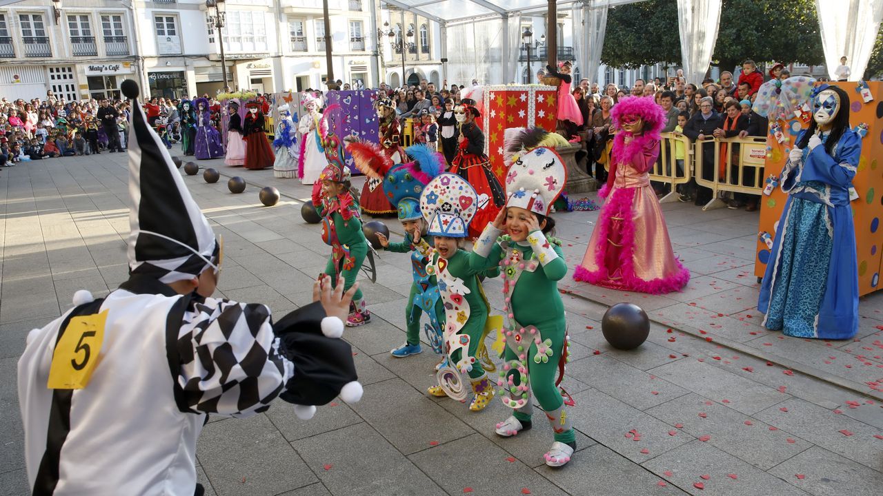 Im�genes que dej� un soleado domingo de carnaval.El accidente se produjo cerca de la depuradora de Sarria