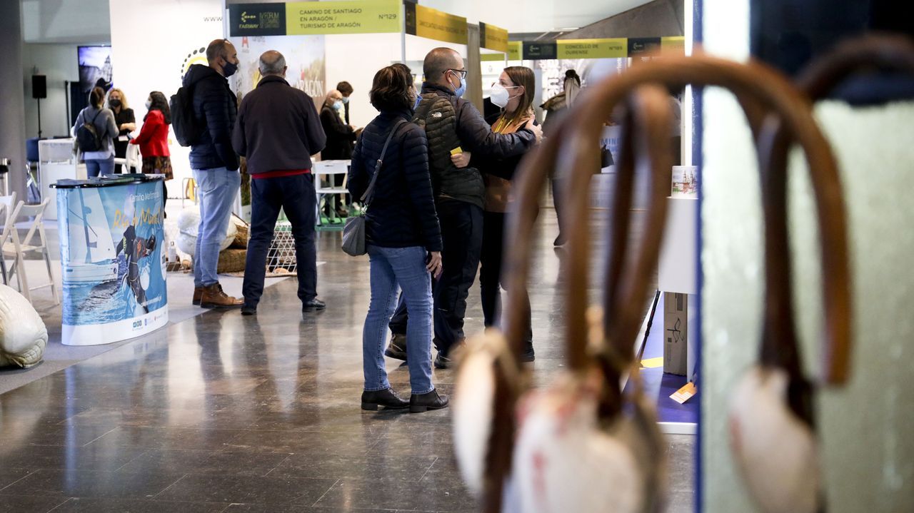 As fue la jornada inaugural de Fairway en Compostela.Jenner David Ludea y Sergio Gonzlez completaron el domingo la segunda etapa de su reto del Camino