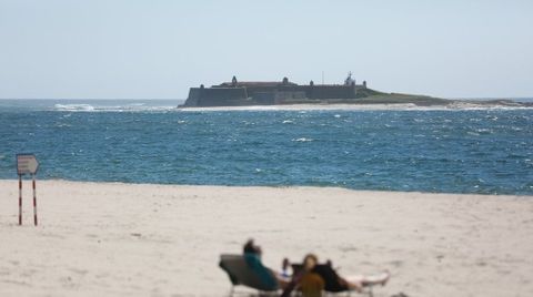 La Insua es la isla portuguesa situada en la desembocadura del Mio