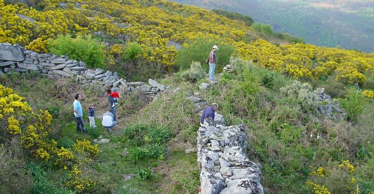 Imagen de una de las trampas que existían también en el Concello de Mondariz.