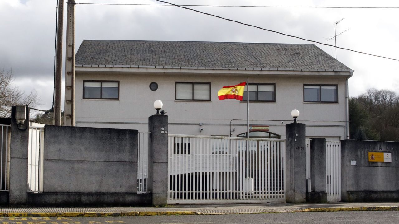 El actual cuartel de Sarria