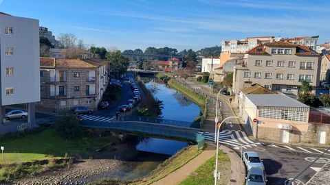 Calles Ribeira do Gafos y Ribeira dos Peiraos, en Pontevedra, que cambiarán de dirección