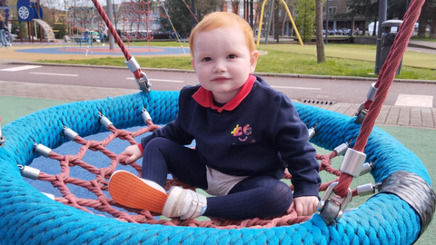 Dar�o tiene tres a�os y sufre una epilepsia farmacorresistente