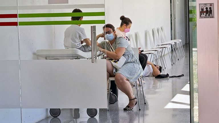 Las urgencias extrahospitalarias del PAC de A Parda, en Pontevedra
