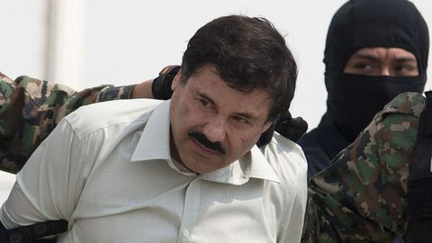 El líder del cártel mexicano de Sinaloa, Joaquín «El Chapo» Guzmán
