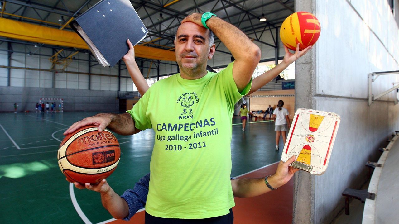 Lino Vzquez, ex directivo del CB Arxil