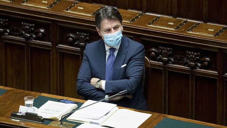 El primer ministro italiano, Giuseppe Conte