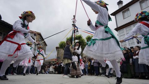 Romara Raigame 2019.Os danzantes de Vilanova dos Infantes representaron a sa danza gremial.
