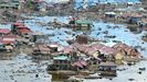 La devastación en Indonesia, desde el aire