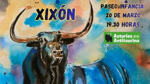 Cartel de la protesta de este viernes en Gij�n.