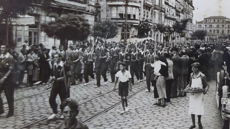 Las fotos inéditas del Vigo de 1936