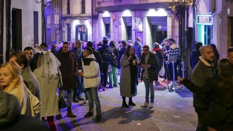 El ambiente en los vinos de Ourense ya es igual a las noches de antes de la pandemia