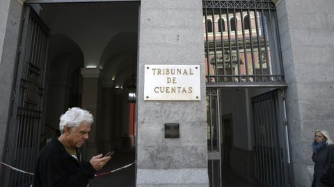 Imagen de la fachada del Tribunal de Cuentas en Madrid