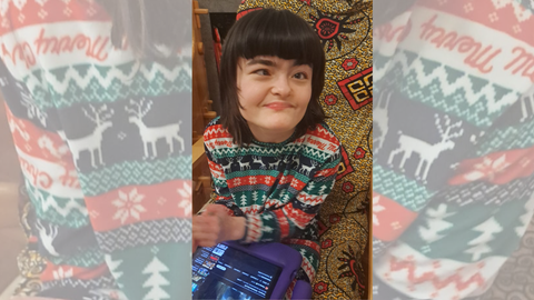 Xana tiene 16 a�os y sufre una par�lisis cerebral