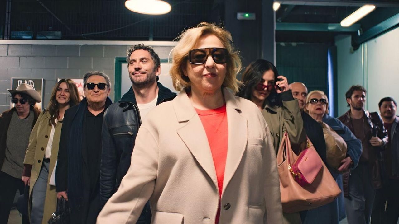 Cine en Barbanza.Un fotograma de la pel&iacute;cula, que relata los entresijos de la serie.