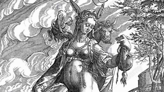 Detalle de una representaci�n aleg�rica de la herej�a del siglo XVI