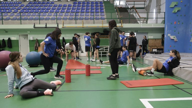 La preparación de los opositores para la Policía N