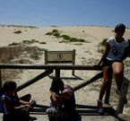 <span lang= es-es >Las dunas</span>. Ms de un 23% de los corueses que participaron en la encuesta aseguraron conocer el parque de Corrubedo. 