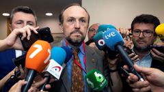 El negociador de Vox en la Regin de Murcia Luis Gestoso