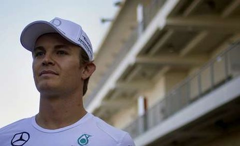 Nico Rosberg finaliz la primera jornada de entrenamientos en Austin segundo, por detrs de su compaero Hamilton. 