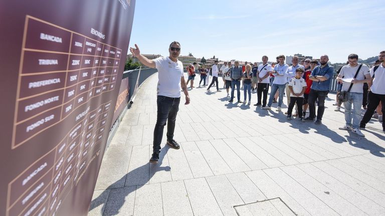 «Onde o Lérez fai historia»: el lema granate para movilizar a sus socios en la nueva campaña de abonados