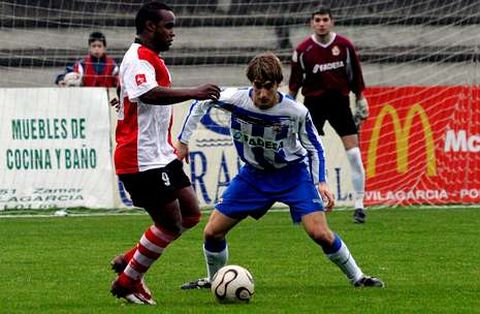 Por 1-4 cay el Arousa en la ltima visita del Deportivo B a A Lomba, en la temporada 2006/07.