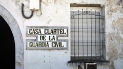 El cuartel de la Guardia Civil en A Pobra lleva cerrrado aproximadamente cinco años