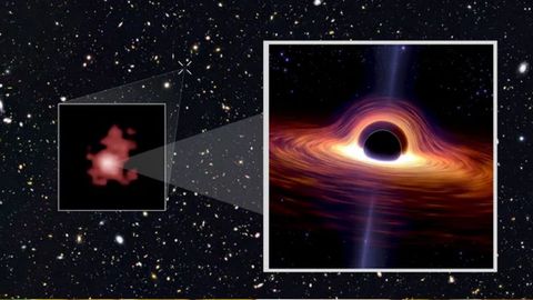 Hallan el agujero negro ms antiguo jams observado