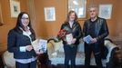 Isabel Mocio, Luisa Martns Fernandes e Carlos Quiroga na presentacin