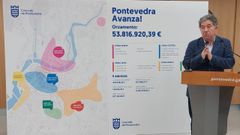 El alcalde de Pontevedra, Miguel Anxo Fernndez Lores (BNG), present este jueves el Plan de Contratacin 2023