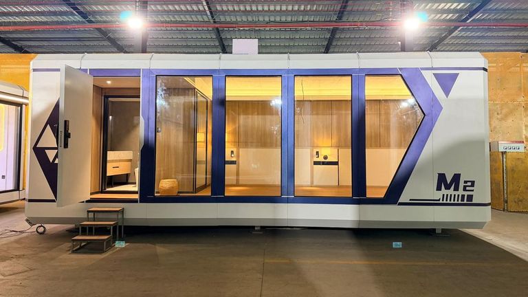 Una multinacional china ficha a la gallega Caslua para que venda también sus casas cápsula