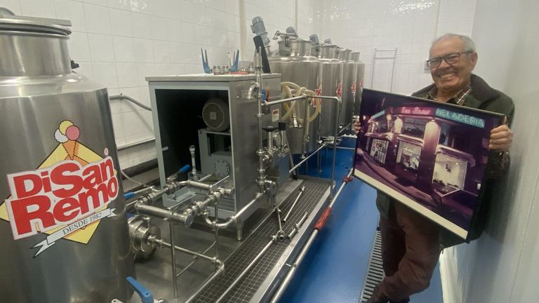 Se vende una fábrica histórica de helados en Vigo