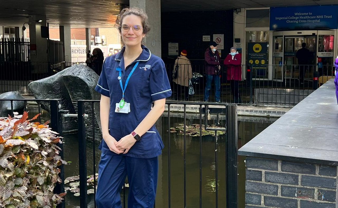 Sonia Fernndez Lpez naceu en Lugo e agora traballa nun hospital londinense