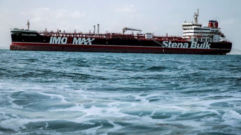 El Stena Impero, que llevaba dos meses retenido en el puerto iran de Bandar Abas
