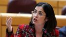 Carolina Darías, en una imagen de archivo, durante una intervención en el Senado