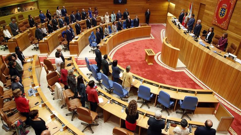 Pleno de la constitución del Parlamento de Galicia en la presente legistatura