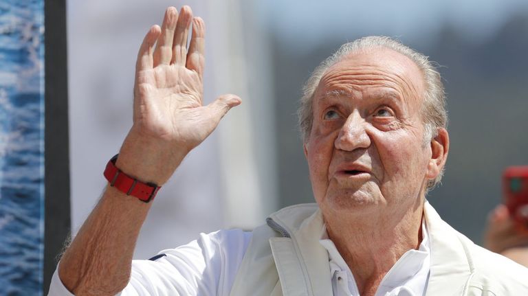 Imagen de archivo del rey emérito Juan Carlos.