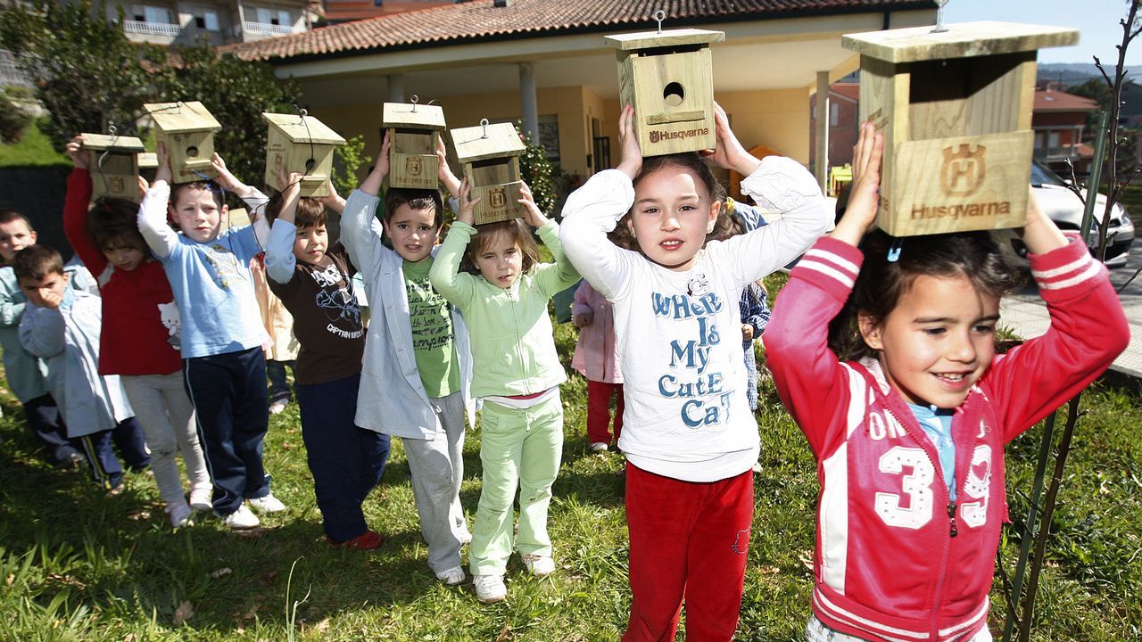 Proyecto Voz Natura en el Colegio de Educación infantil de Verducedo de Moaña