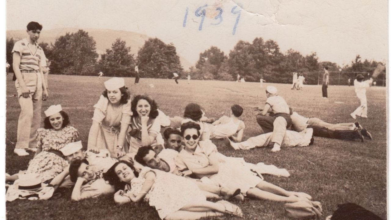 Picnic de emigrantes espaoles en Nueva York, 1939