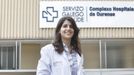 Marta Maes trabaja en el CHUO y en el Hospital Comarcal de Verín