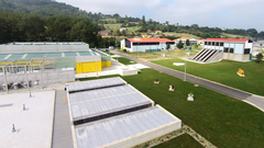 Depuradora de Villaperi, en Oviedo.