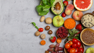 Los alimentos de origen vegetal ricos en antioxidantes son los principales componentes de una dieta antiinflamatoria.