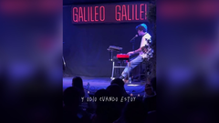 Iigo Quintero interpretando el tema Si no ests en la sala Galileo Galilei, en Madrid.