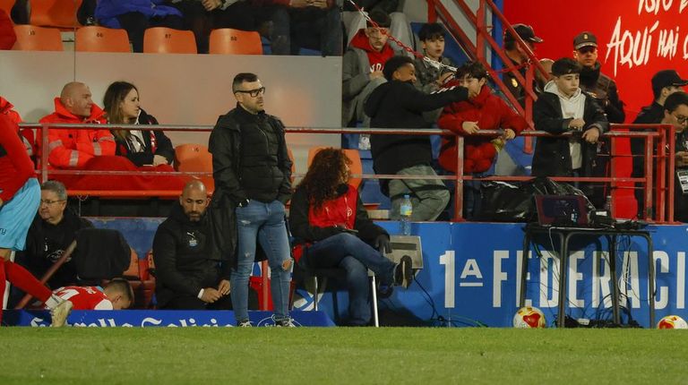 Yago Iglesias, entrenador del CD Lugo: «O rival foi moi superior. É un resultado merecido»