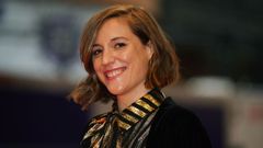 La cineasta catalana Carla Simn, en la alfombra roja de la Berlinale.