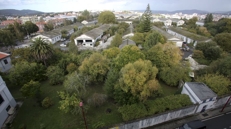 Vista general de la parcela del Snchez Aguilera, en foto de archivo.