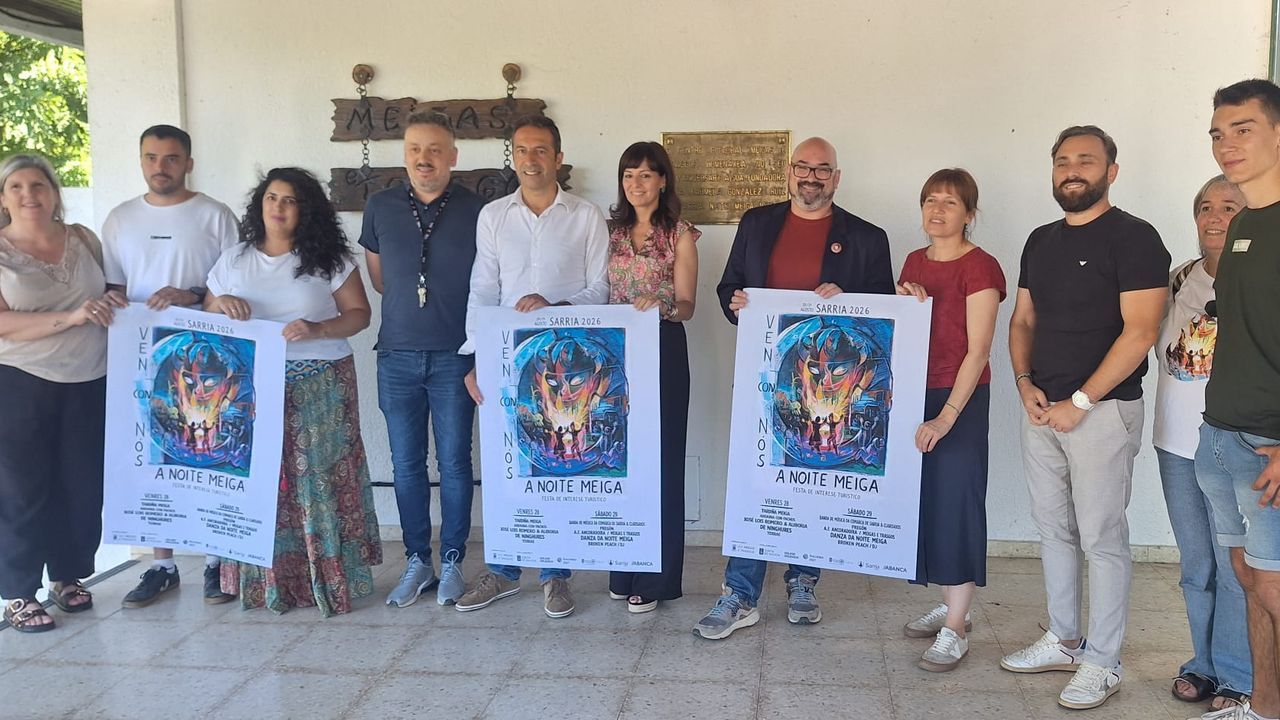Presentaci�n del cartel de la edici�n 54 de �A Noite Meiga� de Sarria.