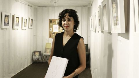 La artista Nia Aydillo expone en Mur Marxinal