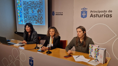 La consejera de Educaci�n, Eva Ledo, en la presentaci�n del informe Estado y situaci�n del sistema educativo asturiano 2023-2024.